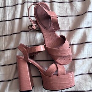Asos Design High Platform Heels Size 8